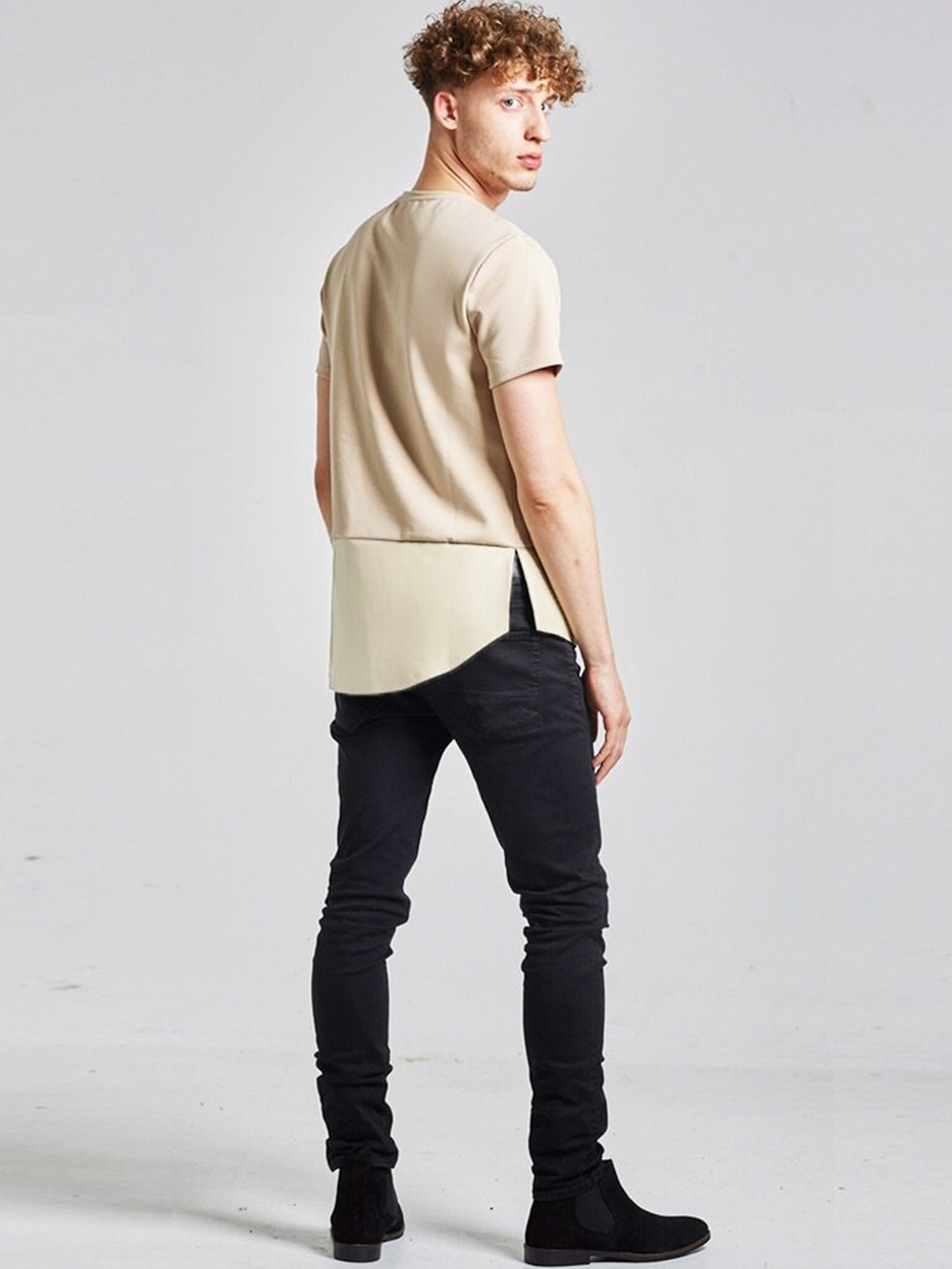 NU1 Patch Leather T Shirt