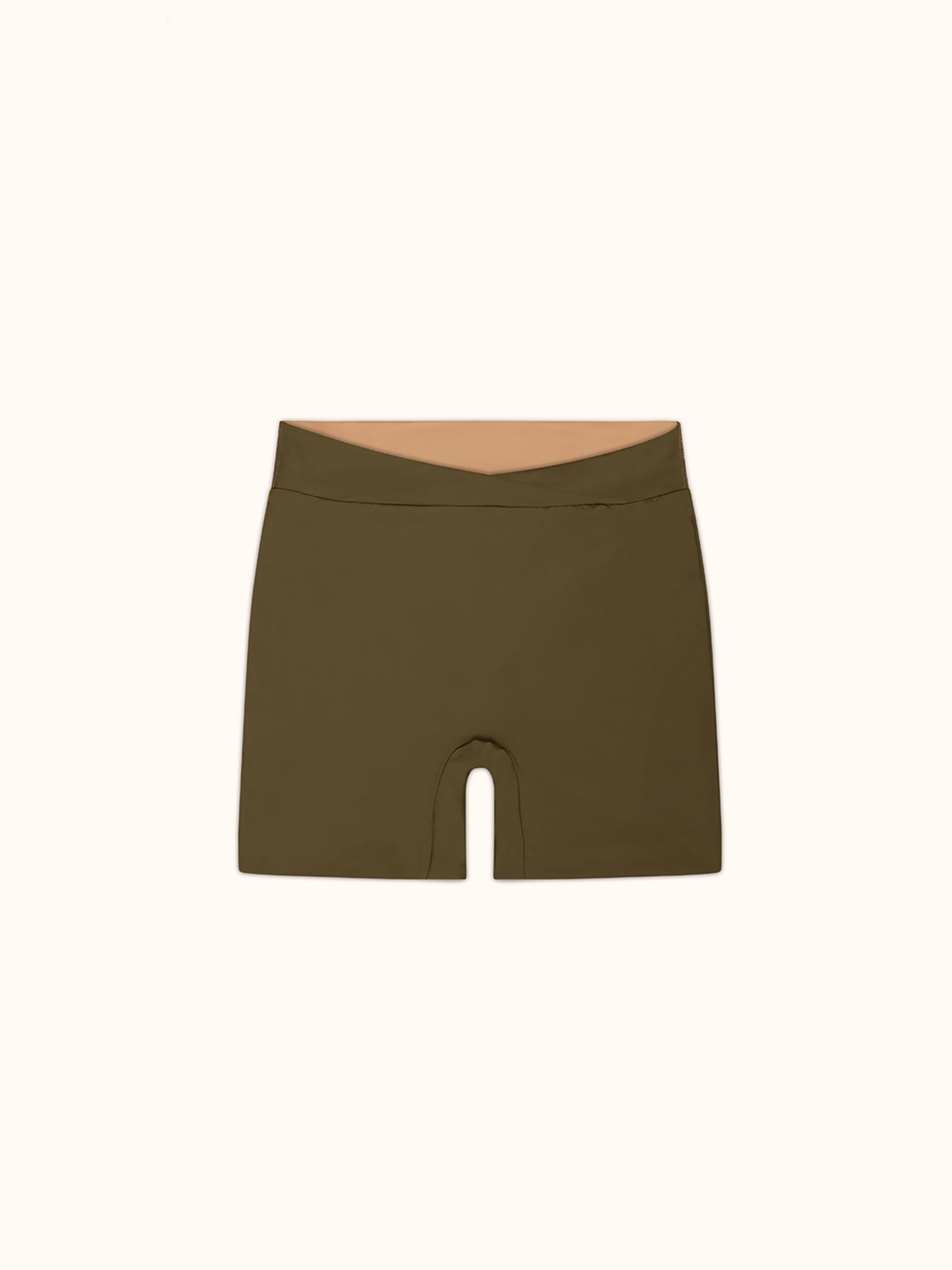 Activewear Shorts Set Khaki/Nude